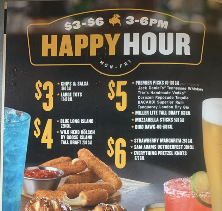 Buffalo Wild Wings Happy Hour