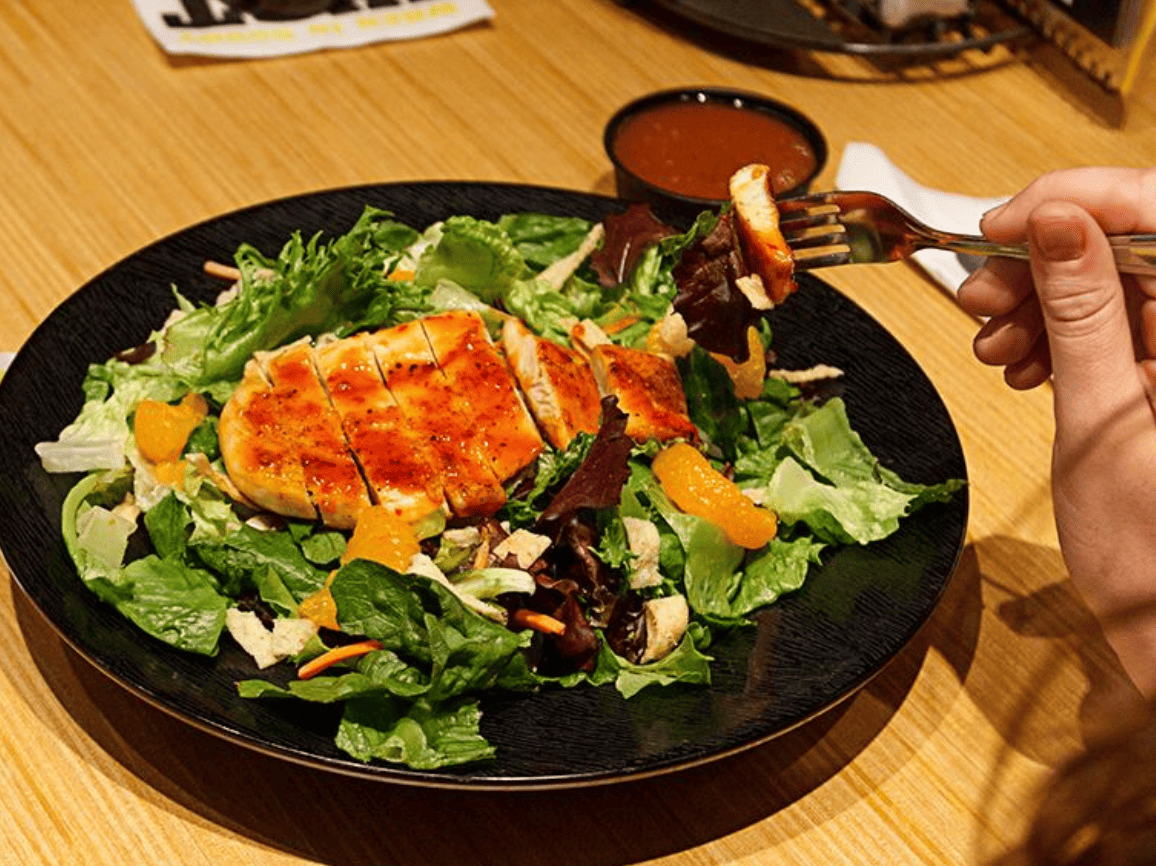 buffalo wild wings Asian Chicken Salad